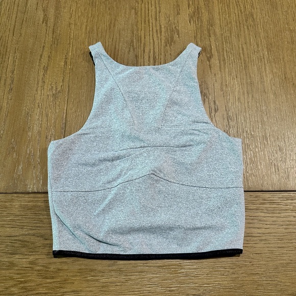 Revolve Koral Cropped Tank Top Size Small Gray - Picture 2 of 7